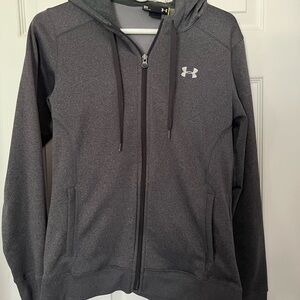Under Armour Charcoal Hoodie with Logo